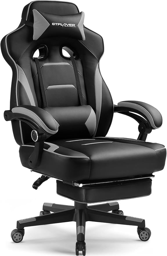 GTPLAYER Gaming Chair Gray Edition